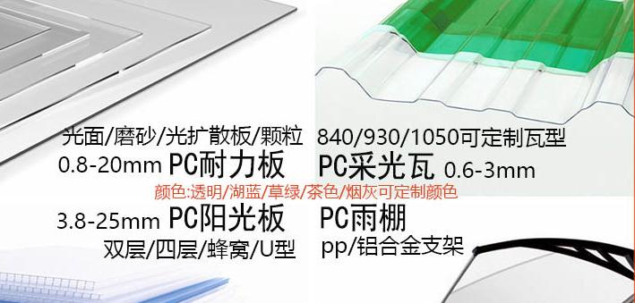 PC透明瓦結構